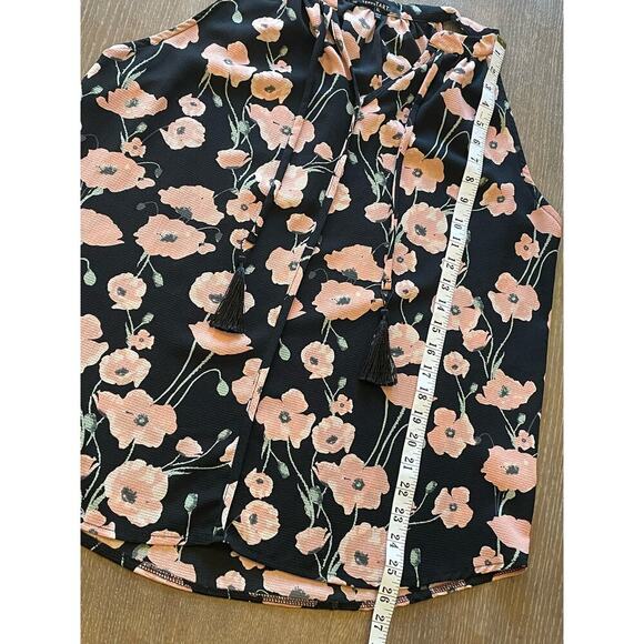 Lemon TART Floral Tank Top Blouse Shirt size XL - Picture 9 of 9